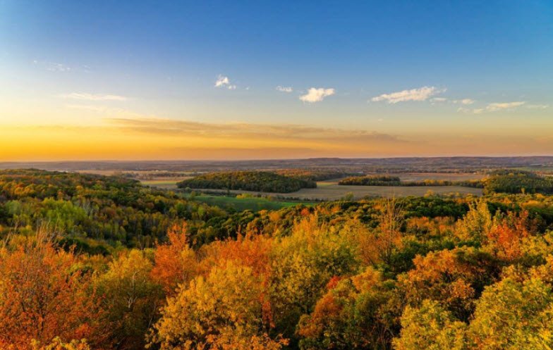 Hoffman Hills State Recreation Area, Wisconsin, USA